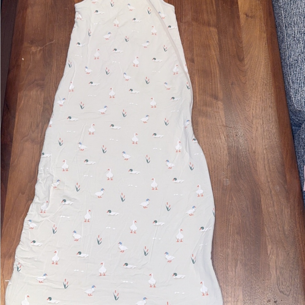 Kyte BABY Cream Sleep Sack with Duck Pattern